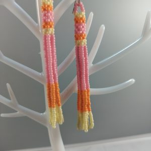 Kite dangle earrings