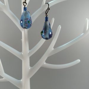 Drop bead earrings