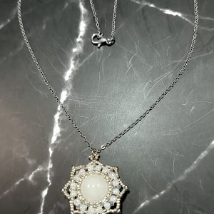 stone bead necklace