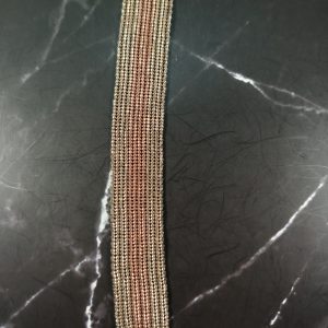 Elegant herringbone bracelet