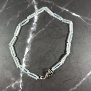 White Anklet