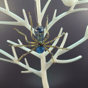 Blue Spider ornament