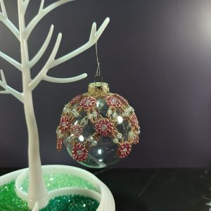 French rose flower ornament