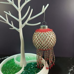Red Christmas ornament