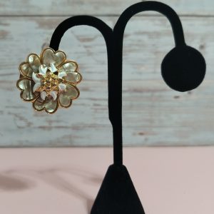 Art deco scarf clip