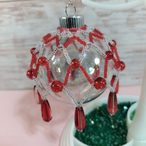 Red Christmas ornament